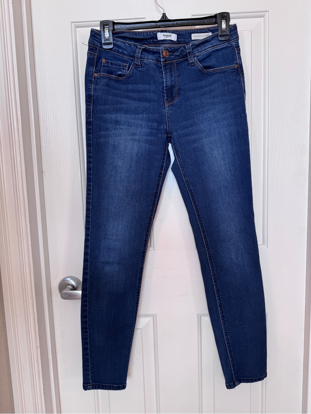 Kensie Jeans Skinny - Dark Blue Women's Stretch Denim